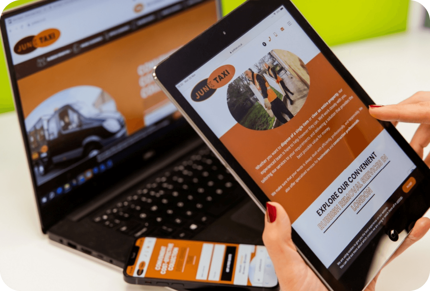 Responsive website design