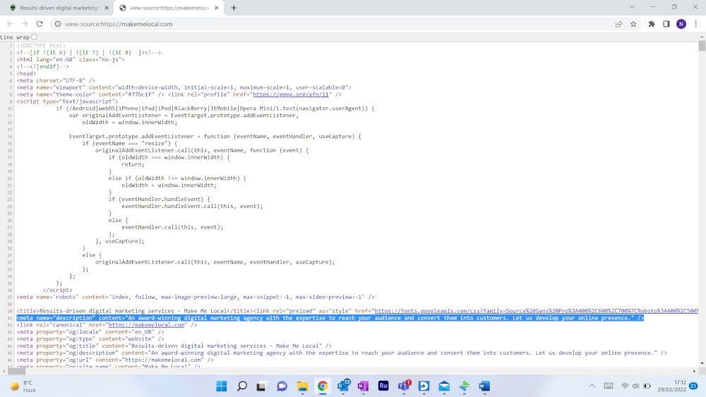 What’s the big deal about page titles and meta descriptions?