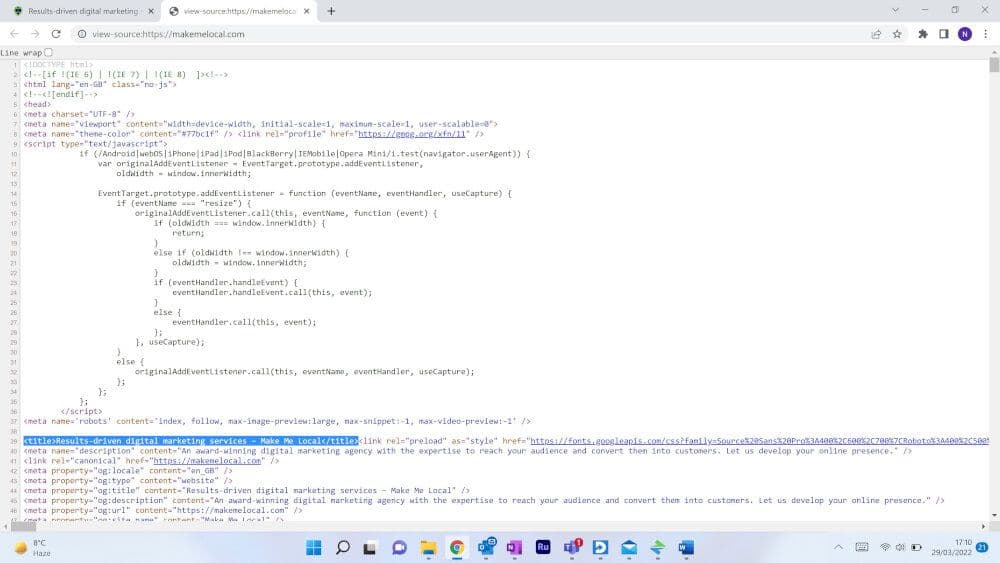 What’s the big deal about page titles and meta descriptions?