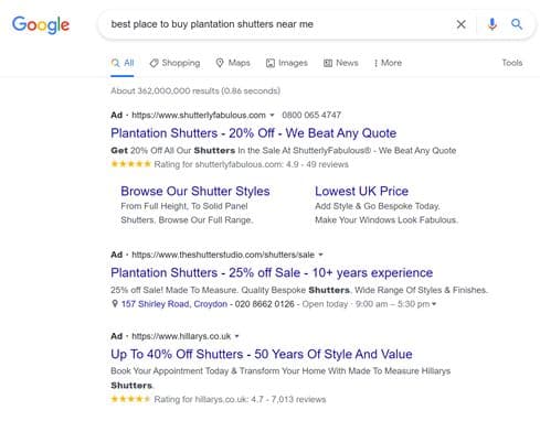 Understanding Google’s search results